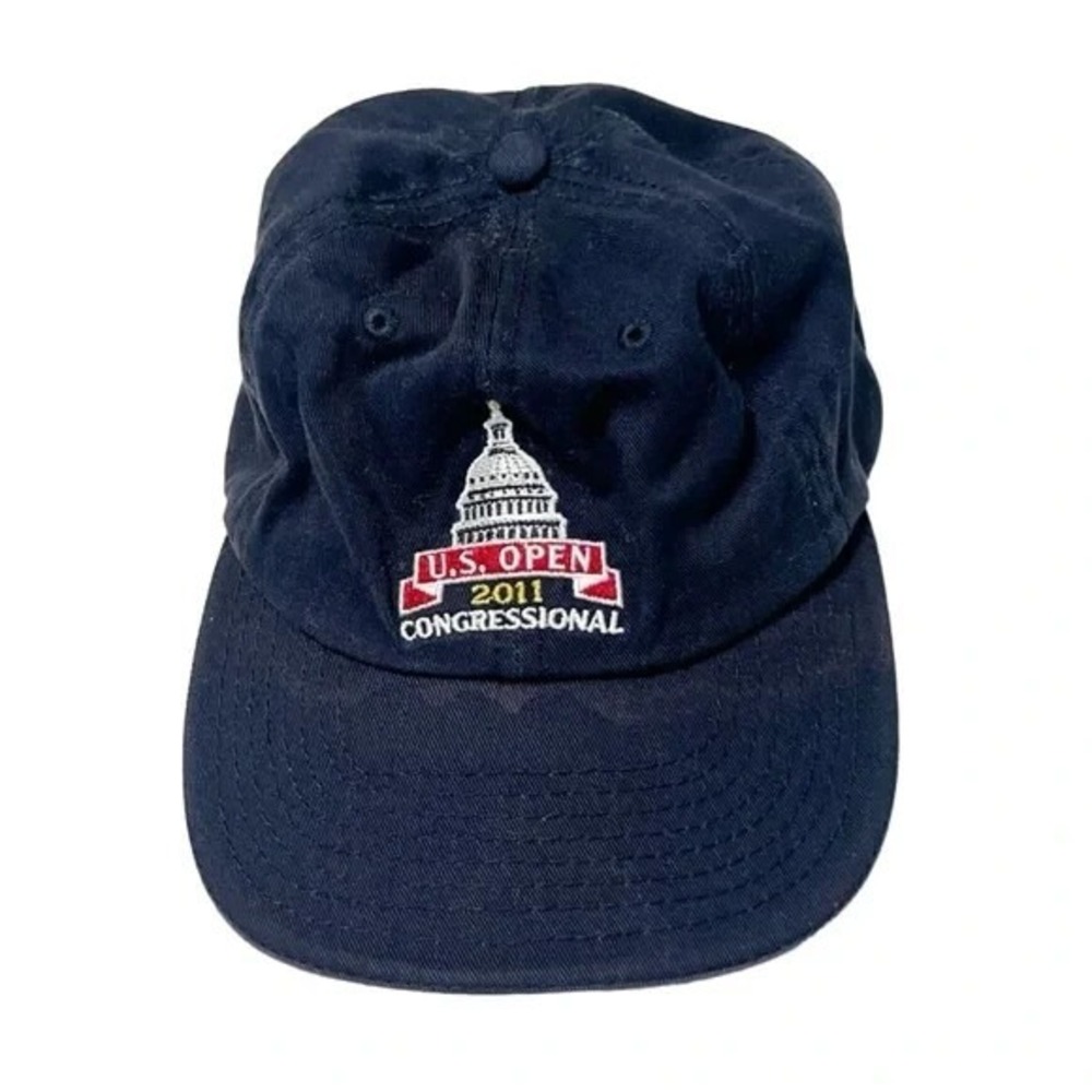 US Open 2011 Congressional Navy Blue Baseball Cap Hat